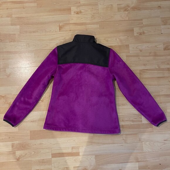 Fila Fuzzy Fleece Full Zip Jacket Purple S - Picture 8 of 8